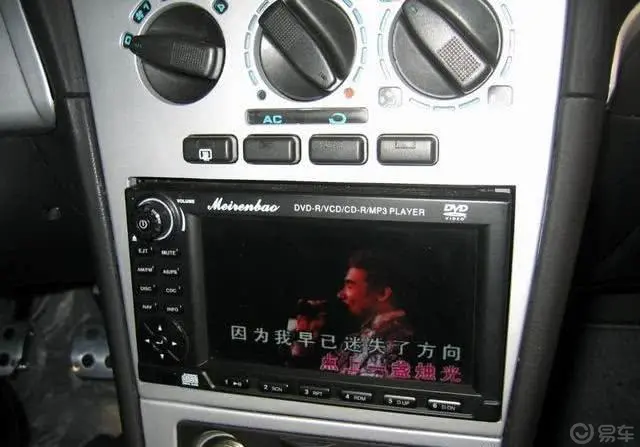 美人豹1.8L MT（雳靓）中控台DVD屏幕导航界面