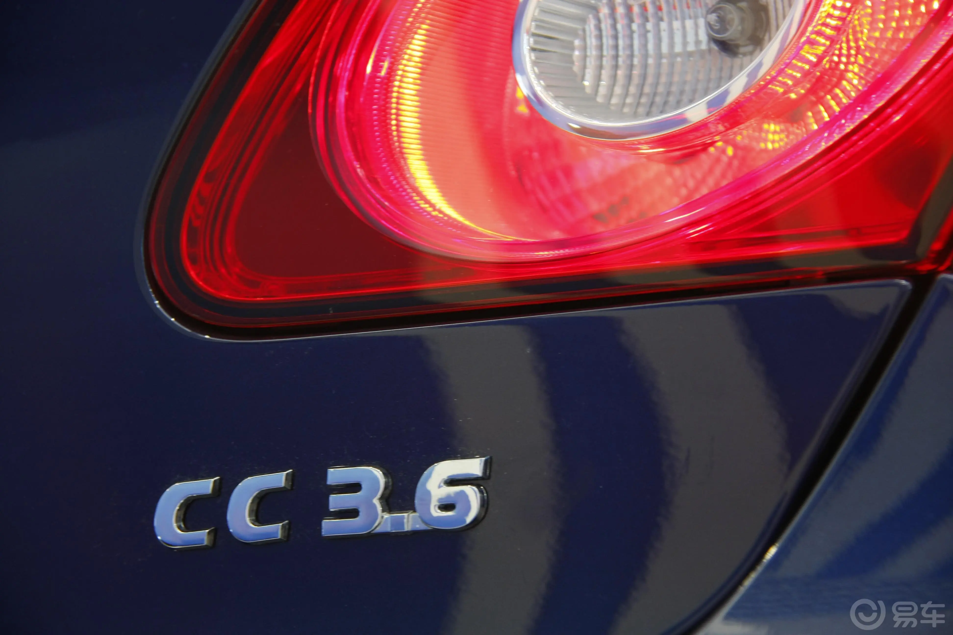 大众CC3.6L V6 舒适版尾标