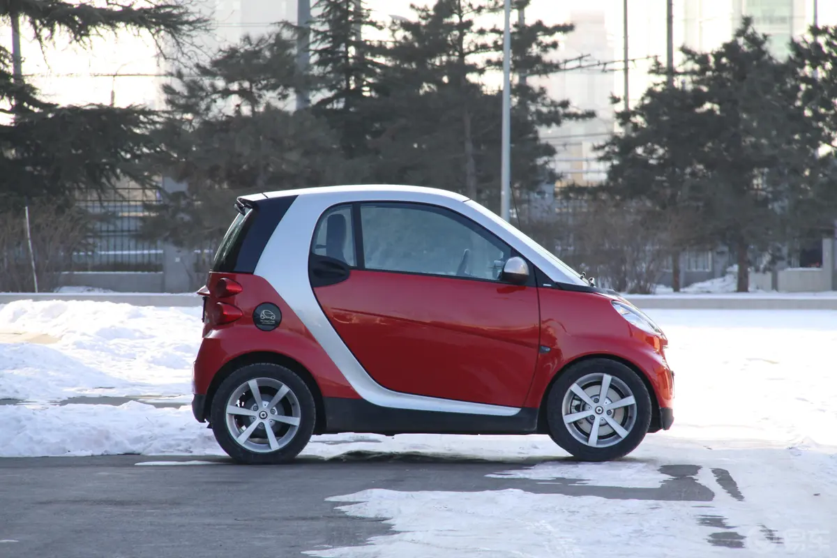 smart fortwocoupe style版正侧车头向右水平