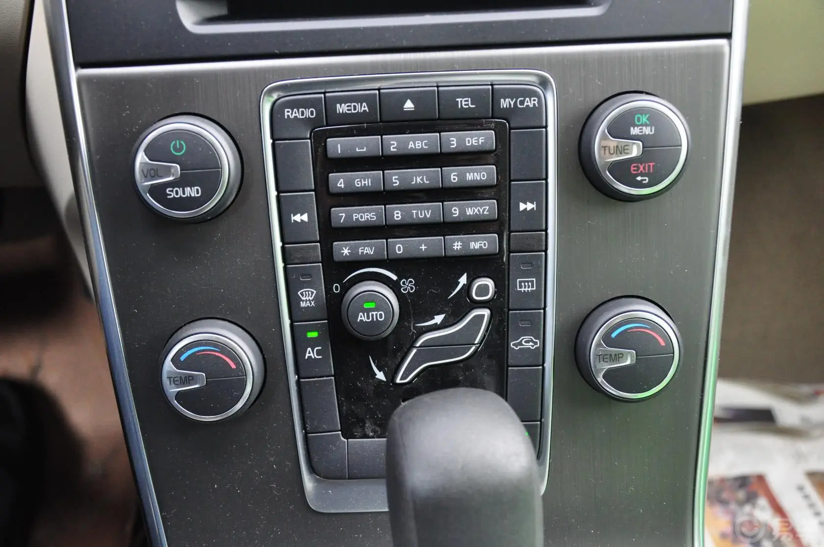 沃尔沃S60(进口)2.0T 双离合 T5 舒适版空调