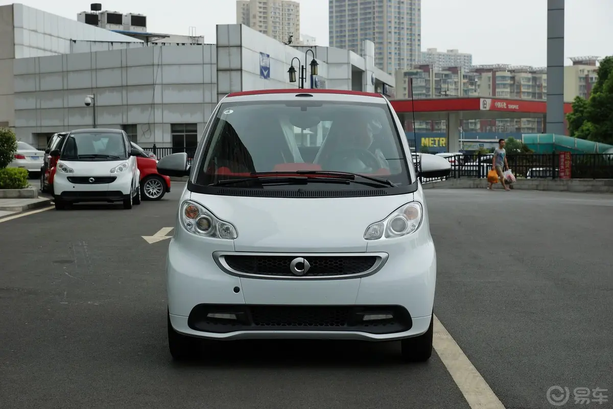 smart fortwo1.0L MHD 敞篷激情版正前水平