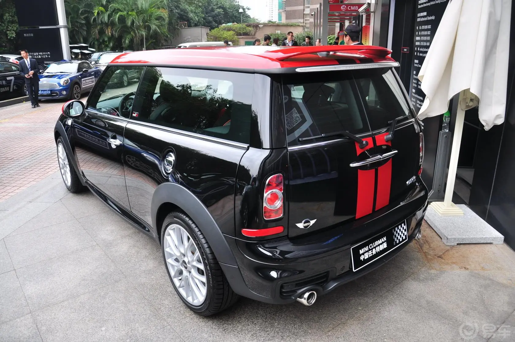 MINI CLUBMAN1.6T COOPER S 中国任务版侧后45度车头向左水平