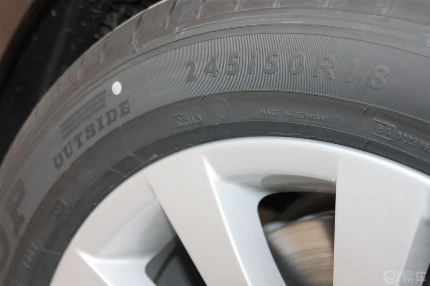 宝马5系GT535i 领先型轮胎规格