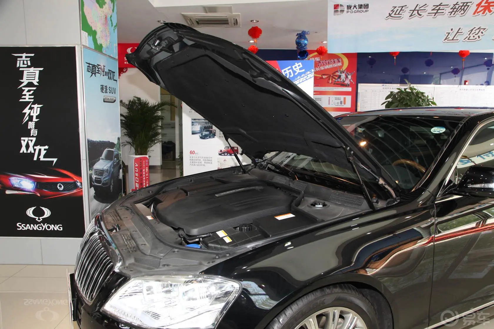 主席3.6L 自动 G36D CW700L 加长版发动机盖开启