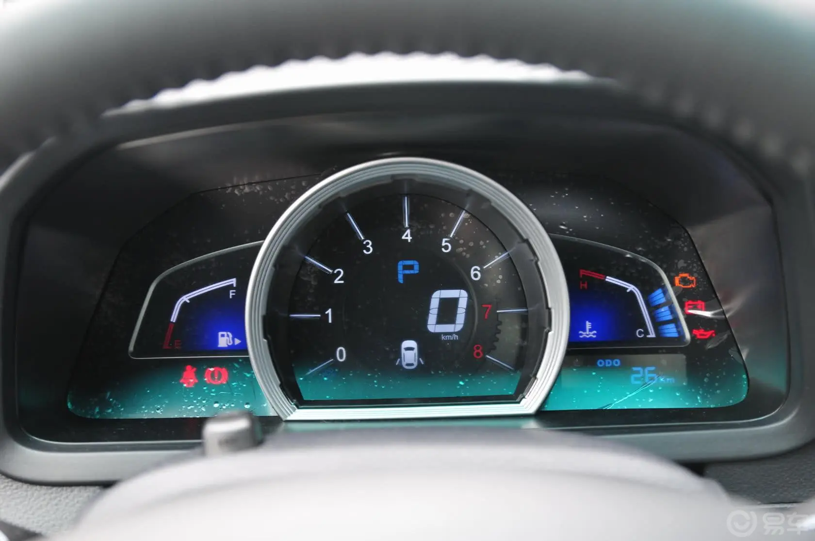 优6 SUV2.0T 旗舰型仪表盘背光显示