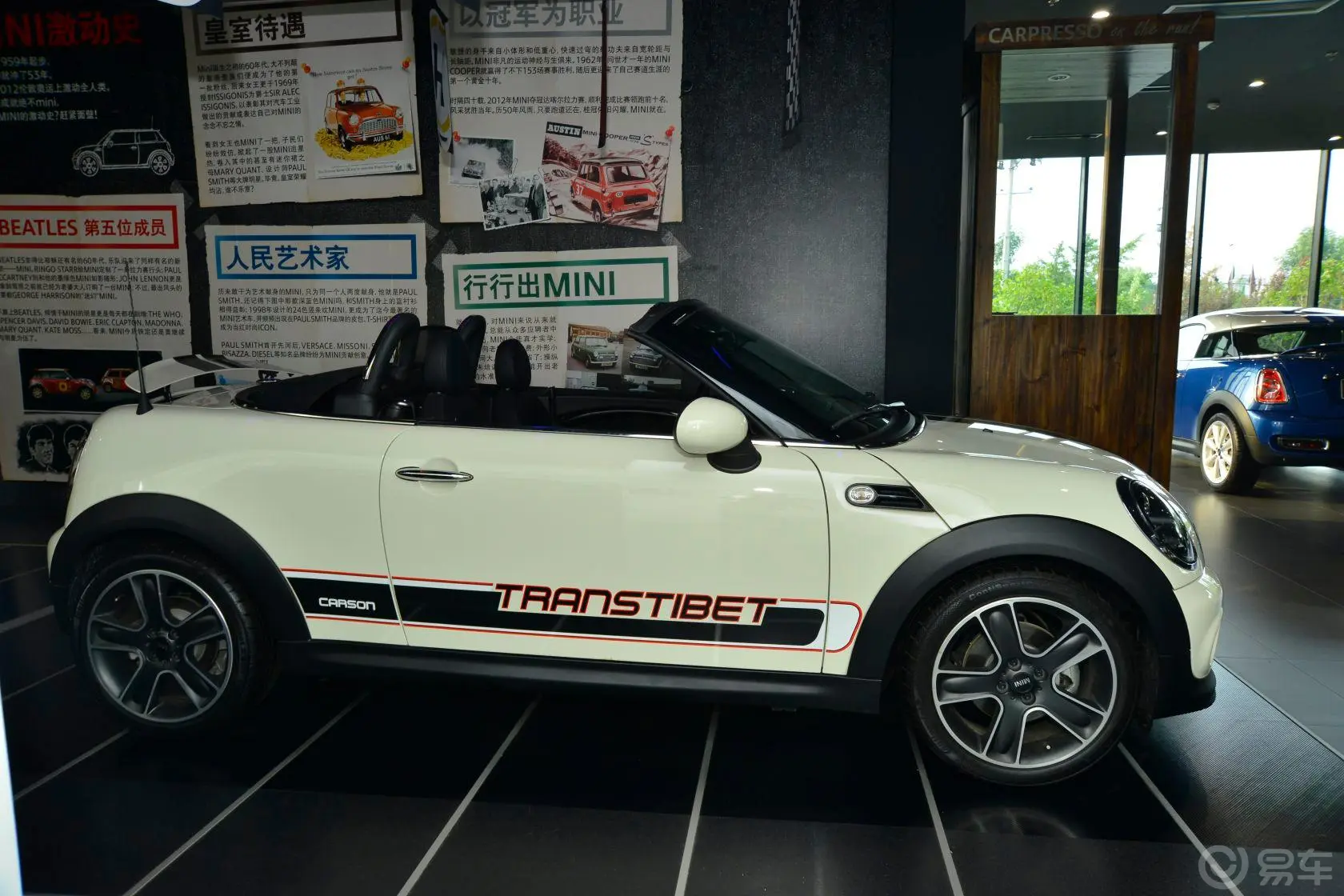 MINI ROADSTERCOOPER 1.6L 自动正侧车头向右水平