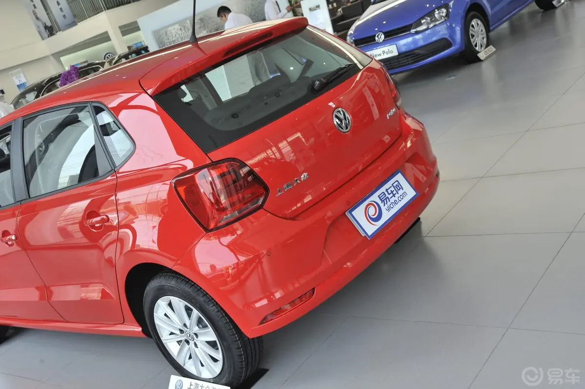 Polo1.6L 自动 舒适版车尾局部