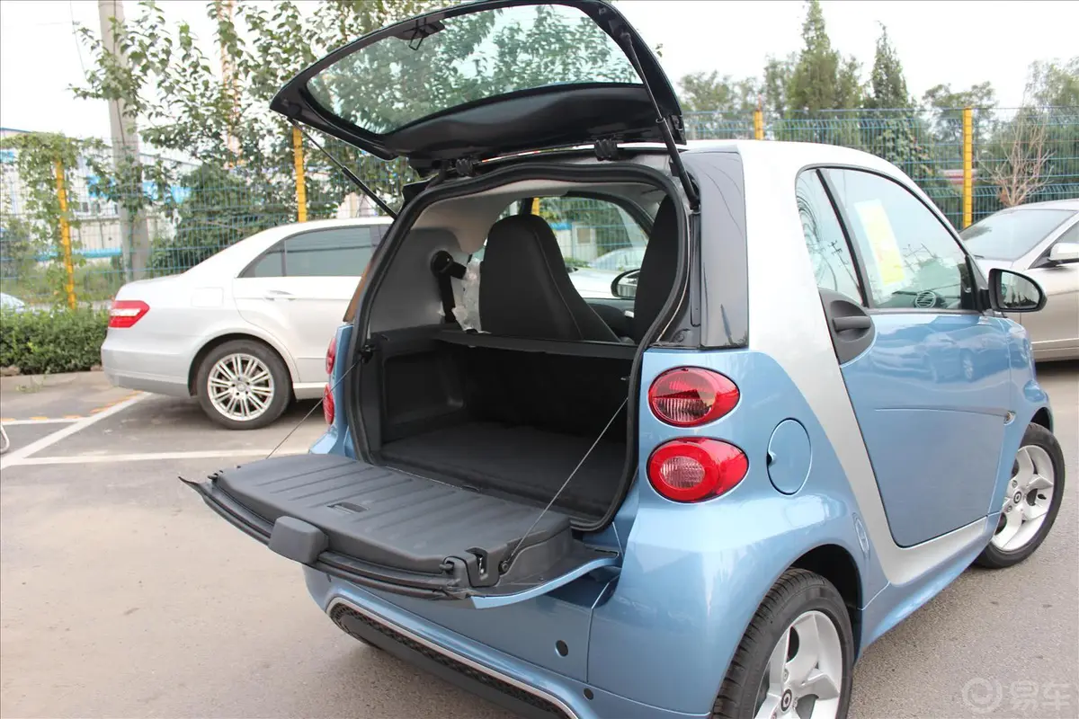 smart fortwo1.0 MHD 硬顶城市光波激情版行李厢开口范围