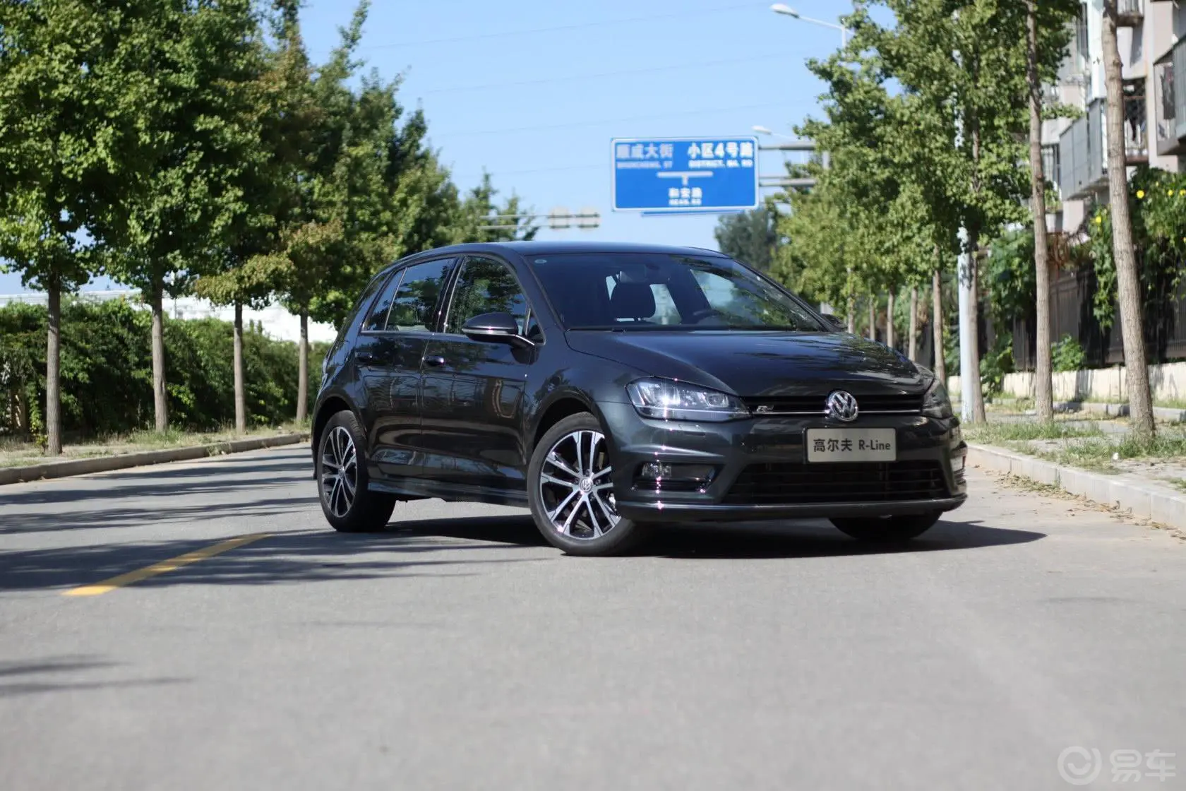 高尔夫1.4TSI 自动 R-Line轮胎花纹