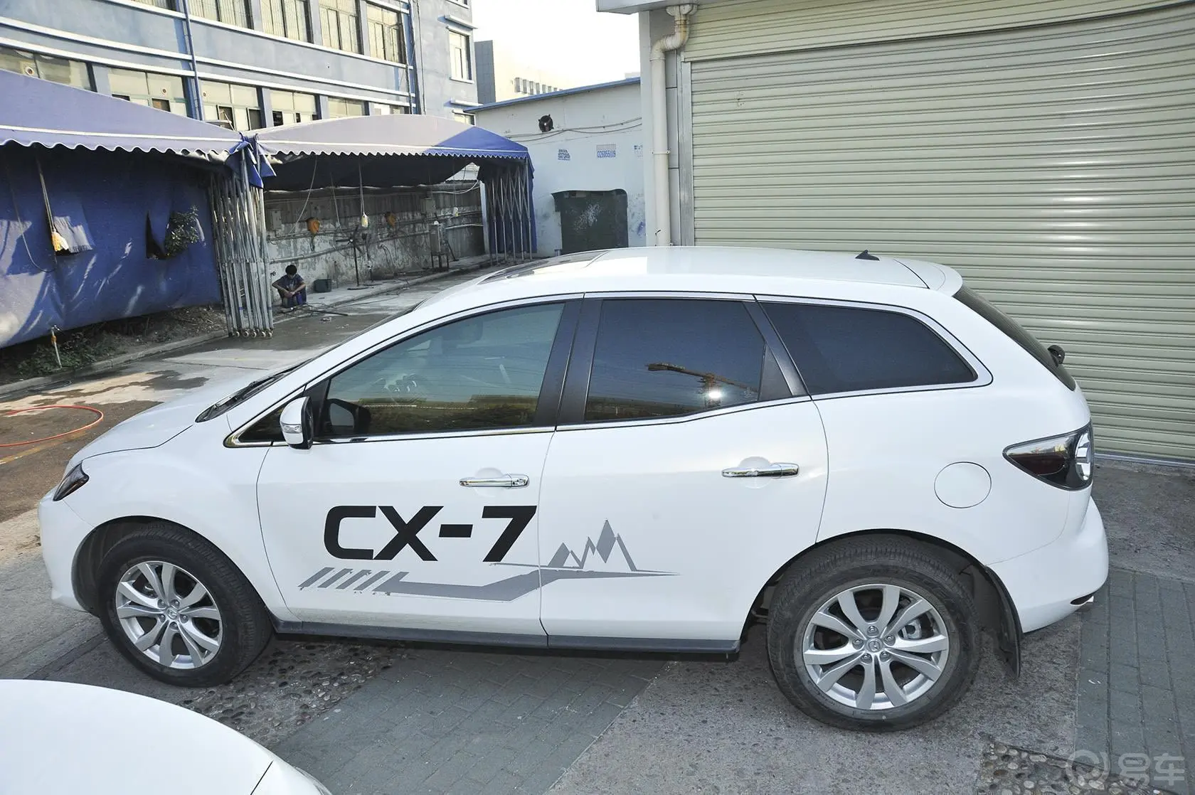 马自达CX-72.3T 四驱 至尊版正侧车头向左水平