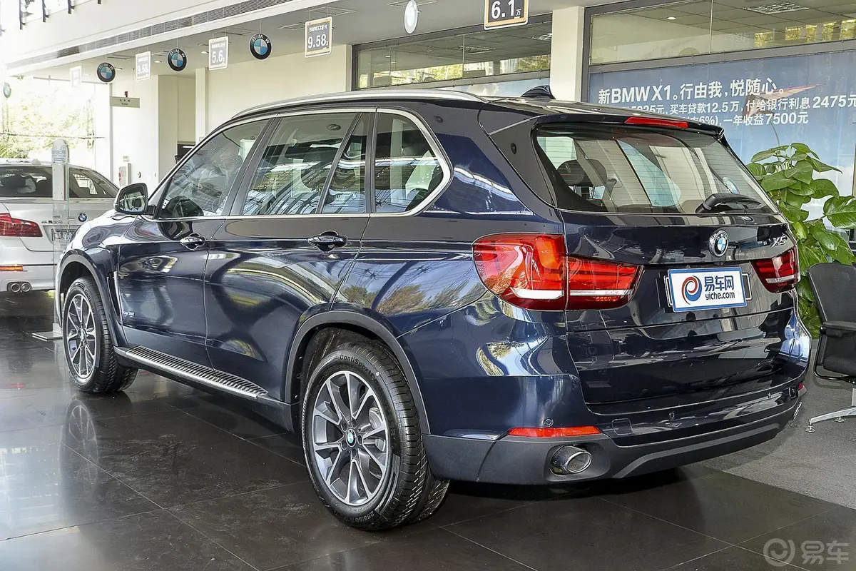 宝马X5(进口)xDrive35i 领先型侧后45度车头向左水平