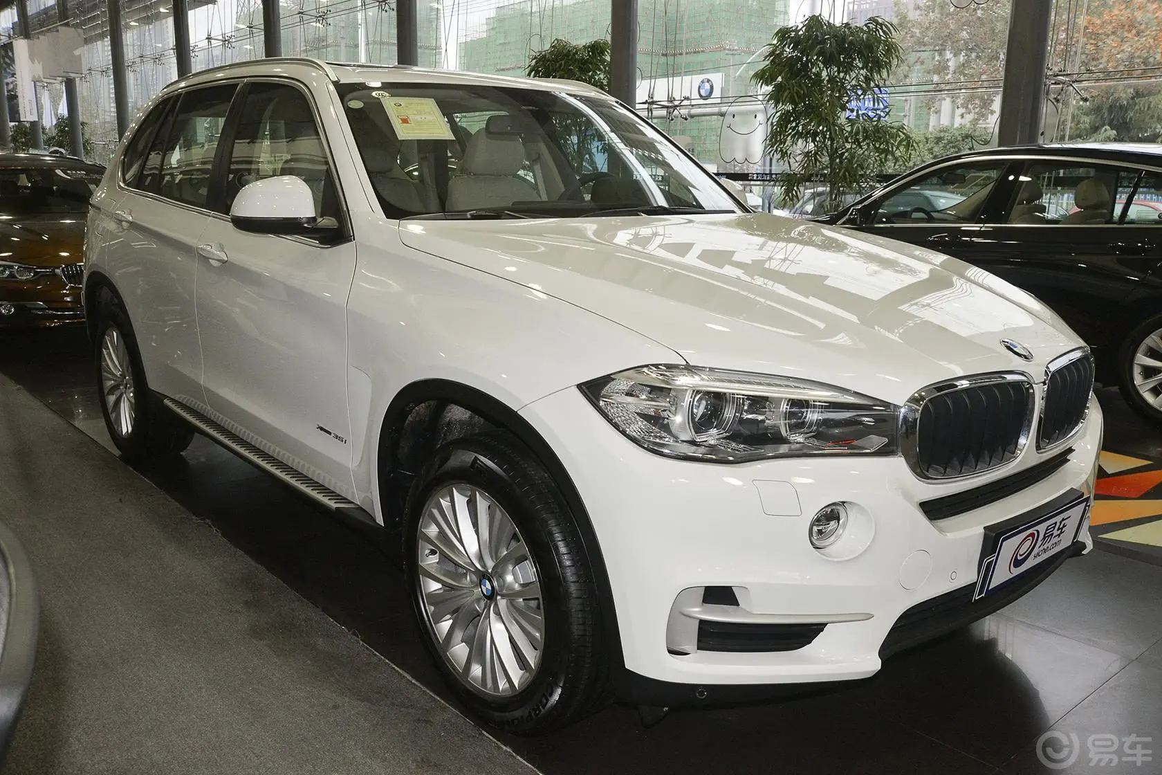 宝马X5(进口)xDrive35i 领先型侧前45度车头向右水平