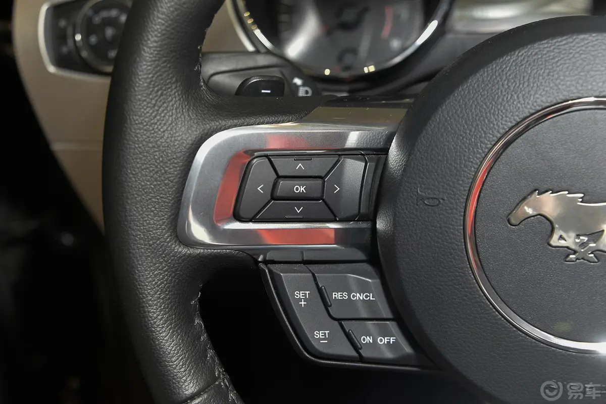 Mustang5.0L GT 手自一体 运动版方向盘功能键（左）
