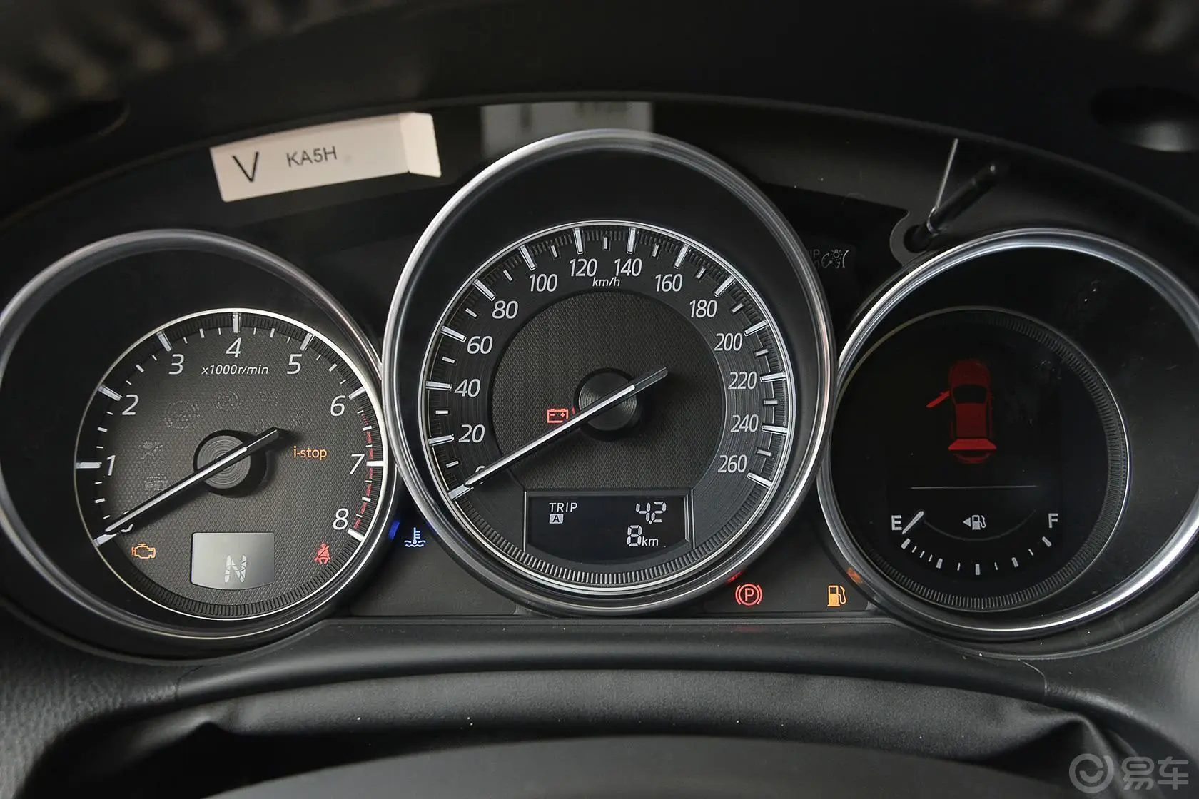 马自达CX-52.5L 手自一体 四驱 尊贵版仪表盘背光显示