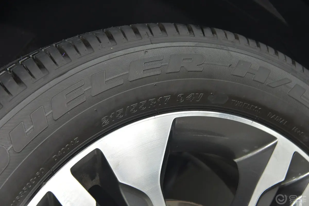 优6 SUV1.8T 自动 时尚升级型轮胎规格