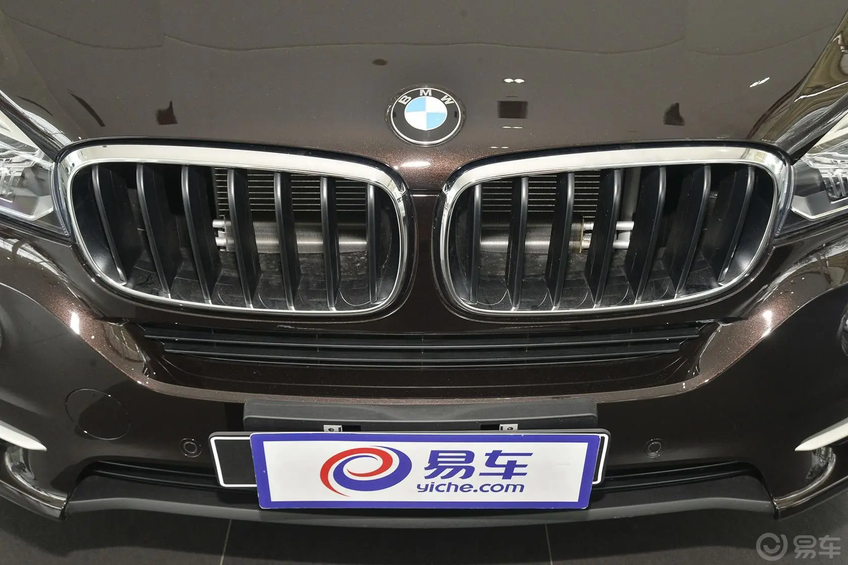 宝马X5(进口)xDrive35i 领先型前格栅侧俯拍