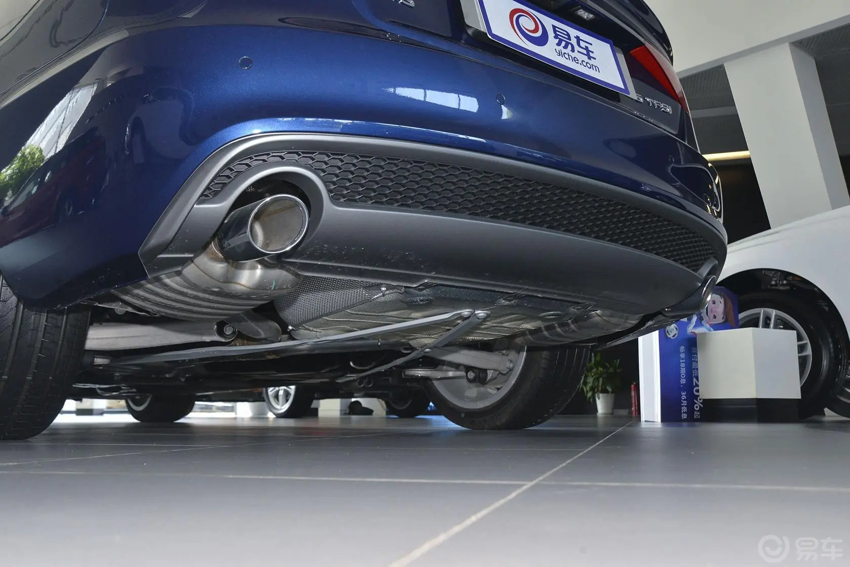 奥迪A5改款 Sportback 45 TFSI quattro排气管（排气管装饰罩）