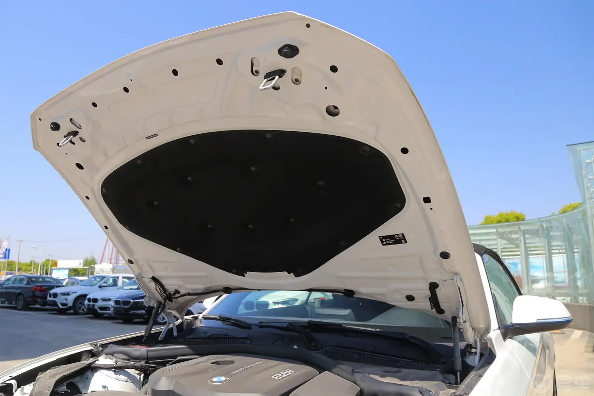 宝马2系敞篷轿跑车 220i 运动设计套装发动机舱盖内侧