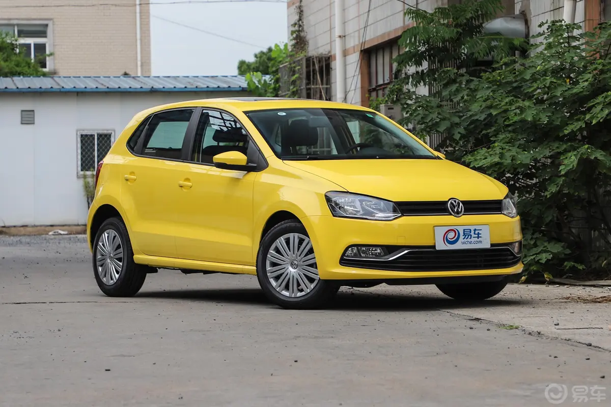 Polo1.5L 自动 安享版侧前45度车头向右水平