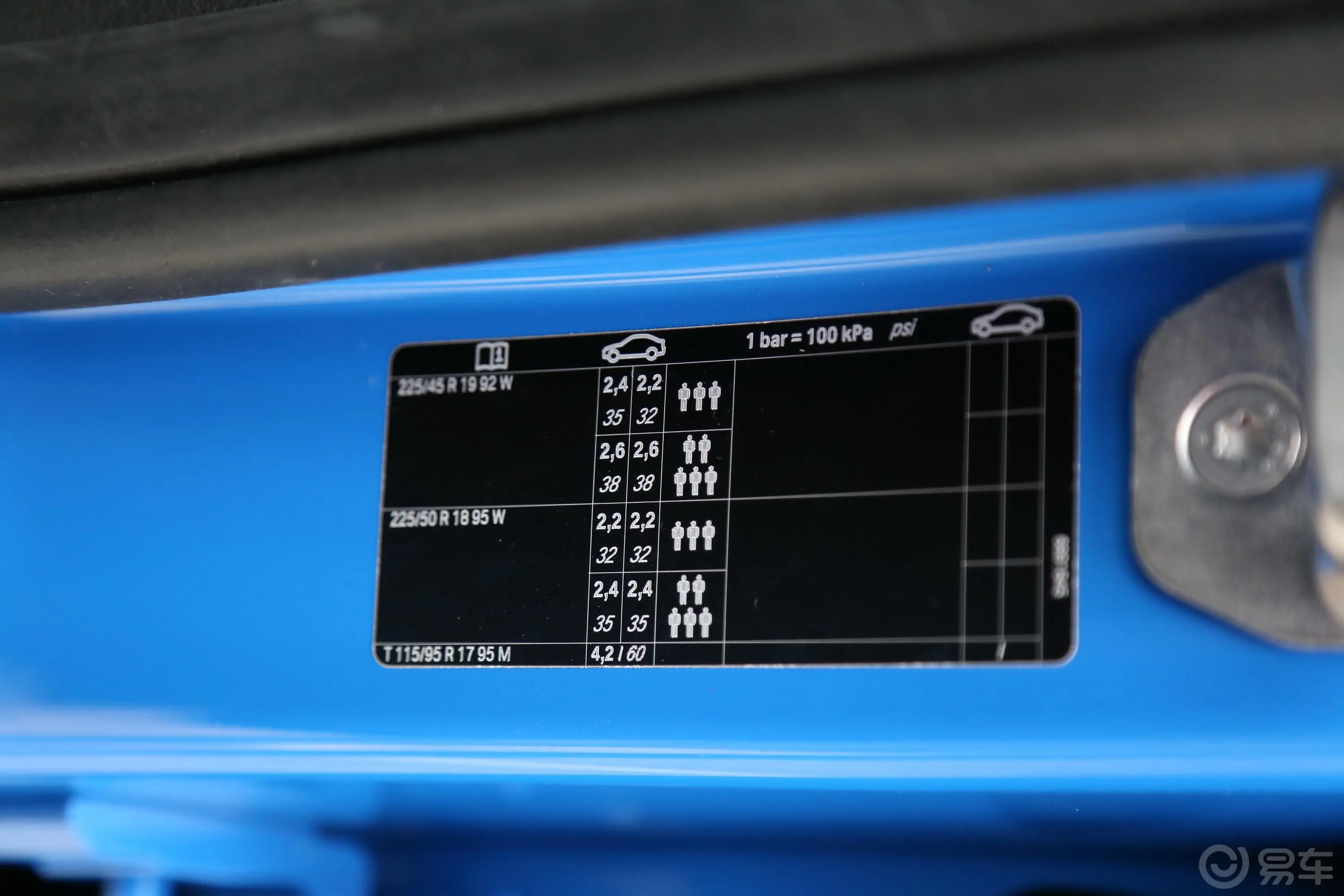 宝马X2(进口)sDrive20i M越野套装 国V车辆信息铭牌