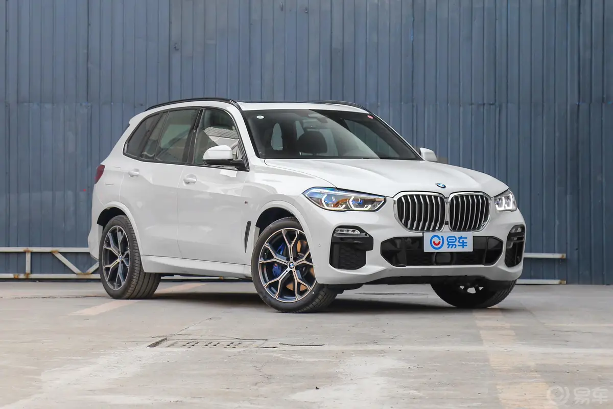 宝马X5(进口)xDrive40i 尊享版 M运动套装侧前45度车头向右水平