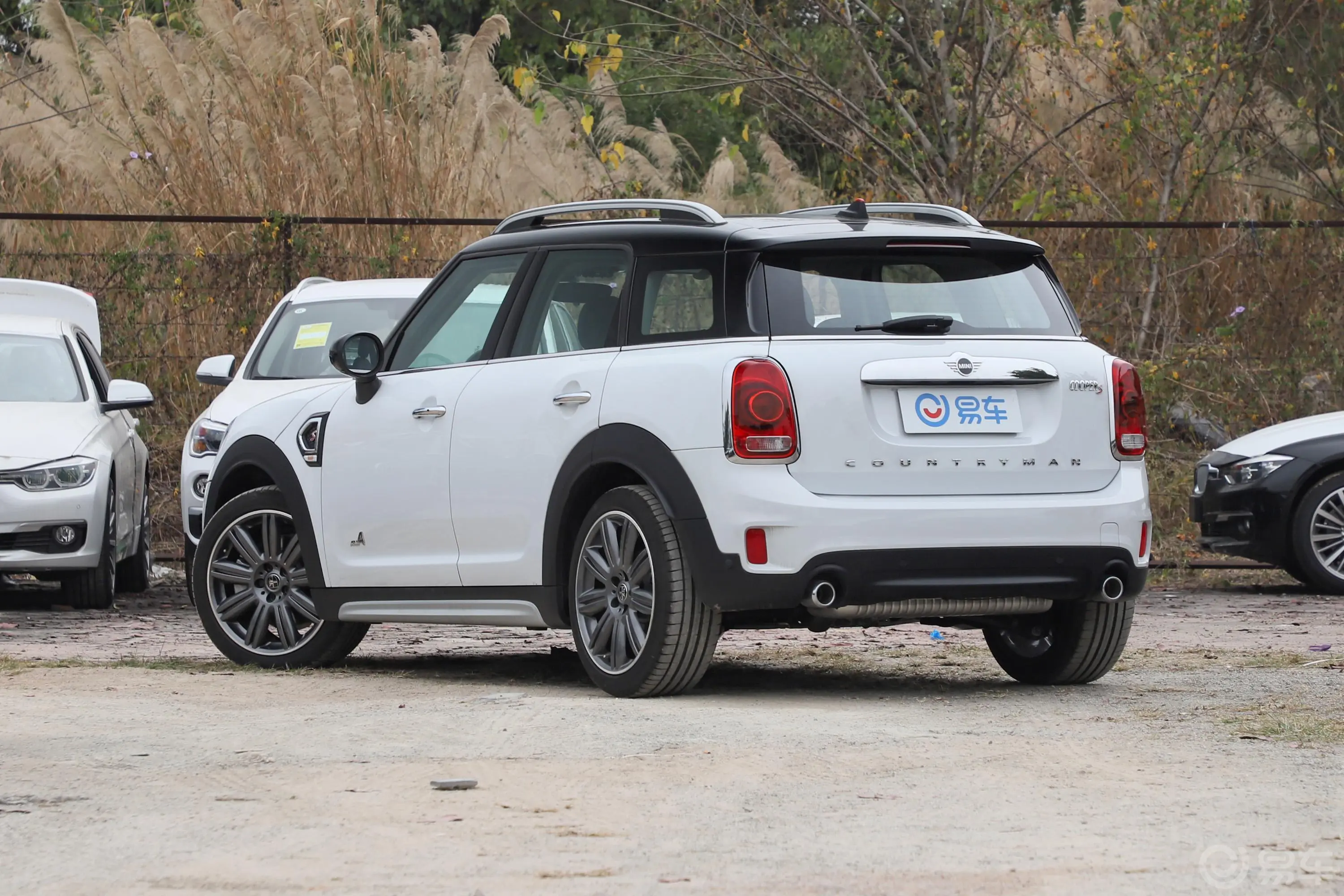 MINI COUNTRYMAN2.0T COOPER S ALL4 艺术家侧后45度车头向左水平