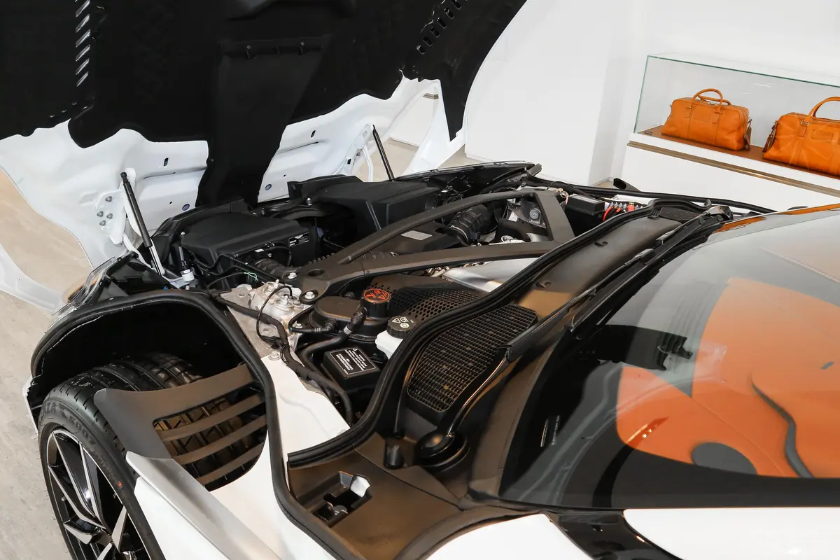 阿斯顿·马丁DB114.0T V8 Volante发动机舱整体