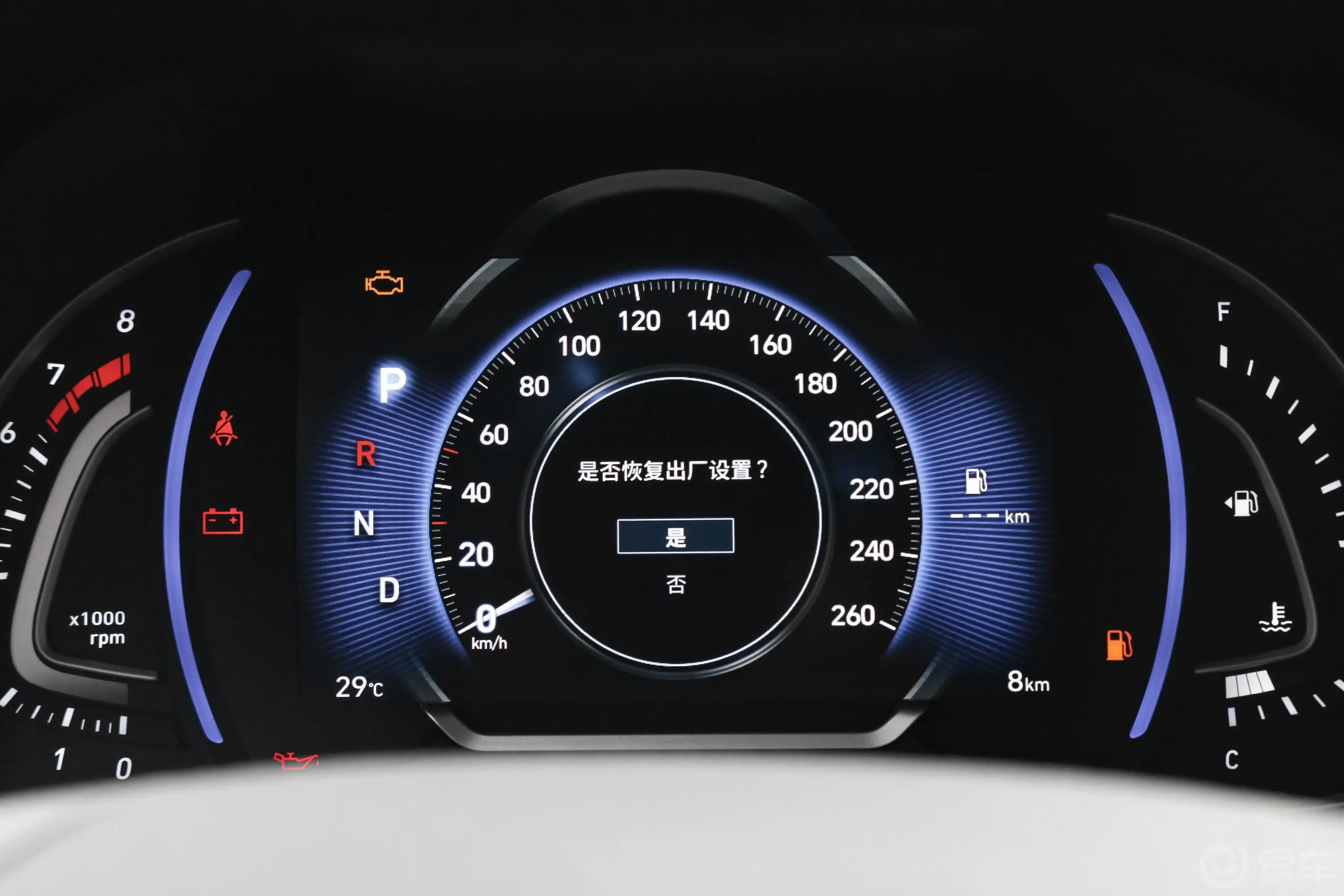 领动1.4T 双离合 炫动·活力型内饰