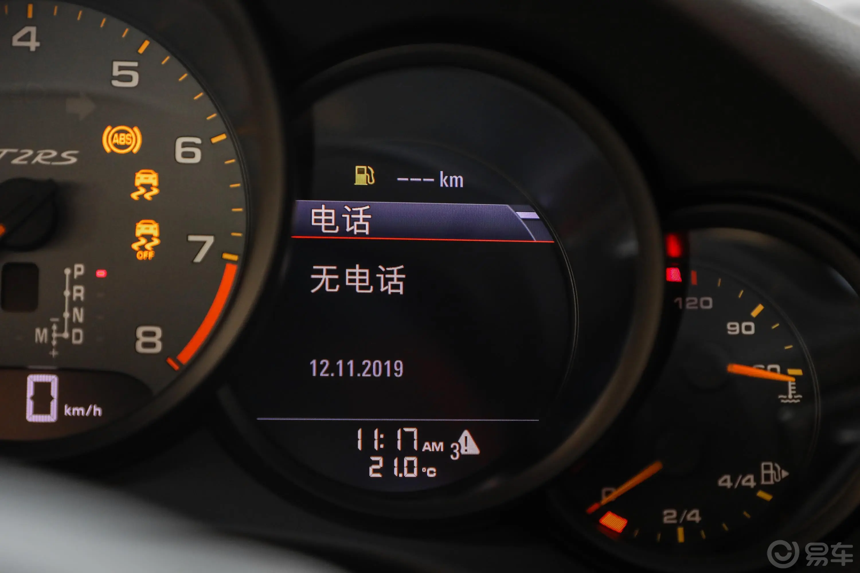 保时捷911GT2 RS 3.8T内饰