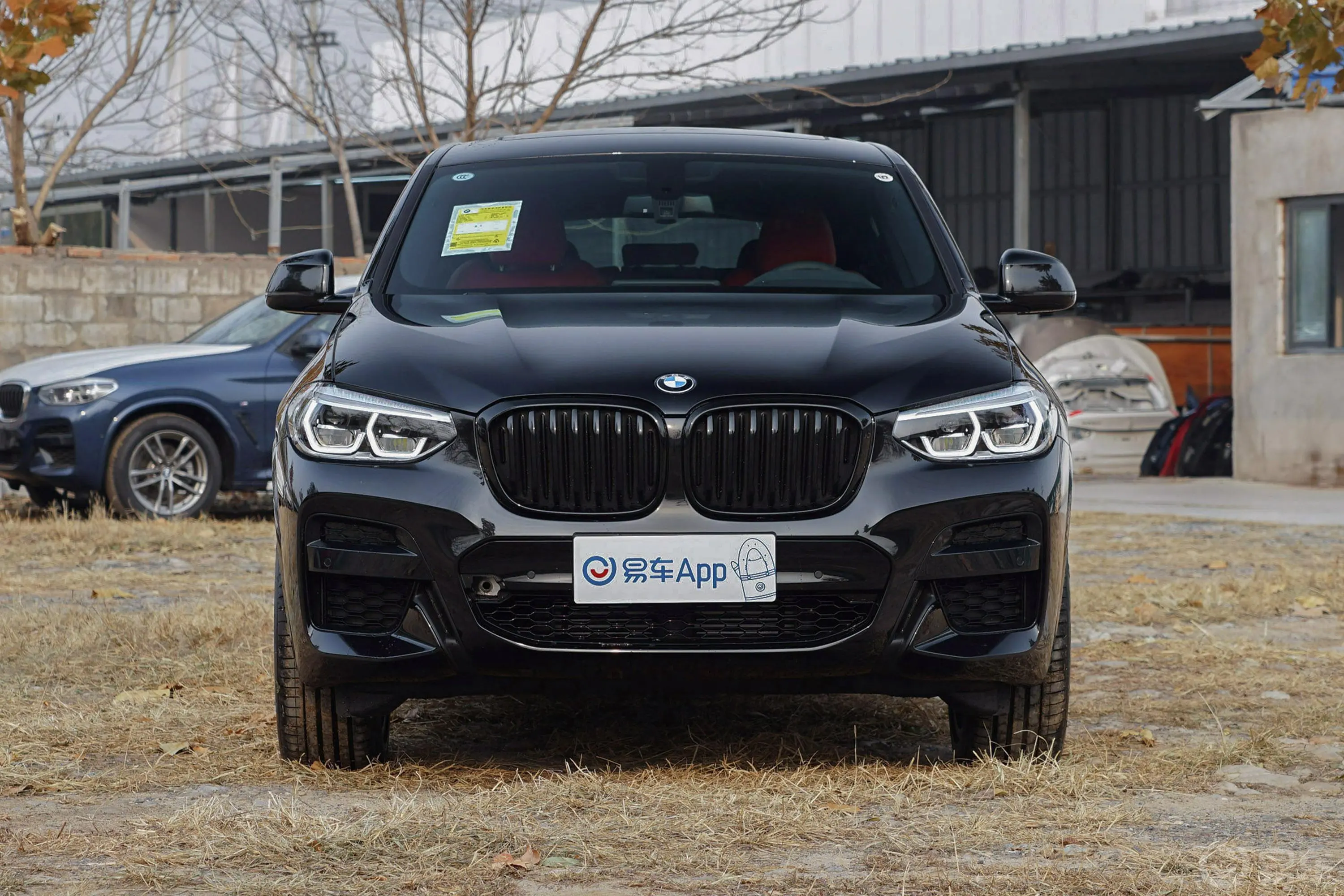 宝马X4xDrive25i 黑骑士限量版正前水平