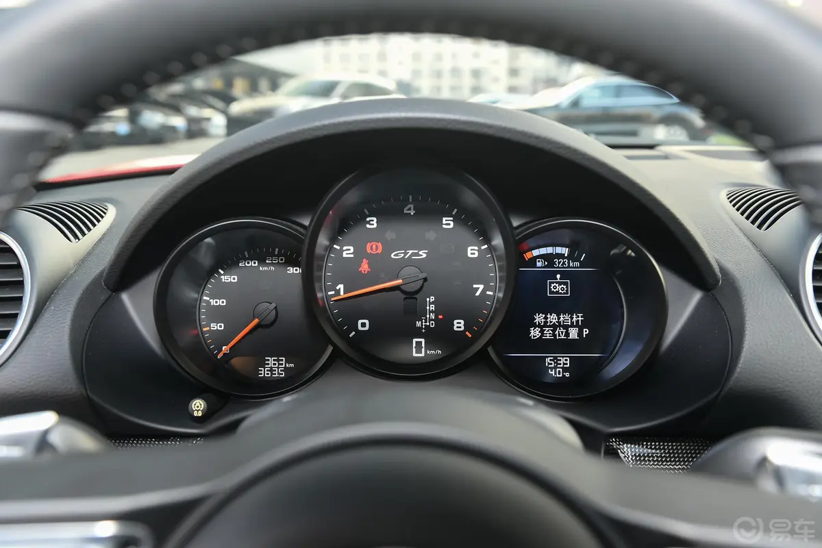 保时捷718Cayman GTS 2.5T仪表盘