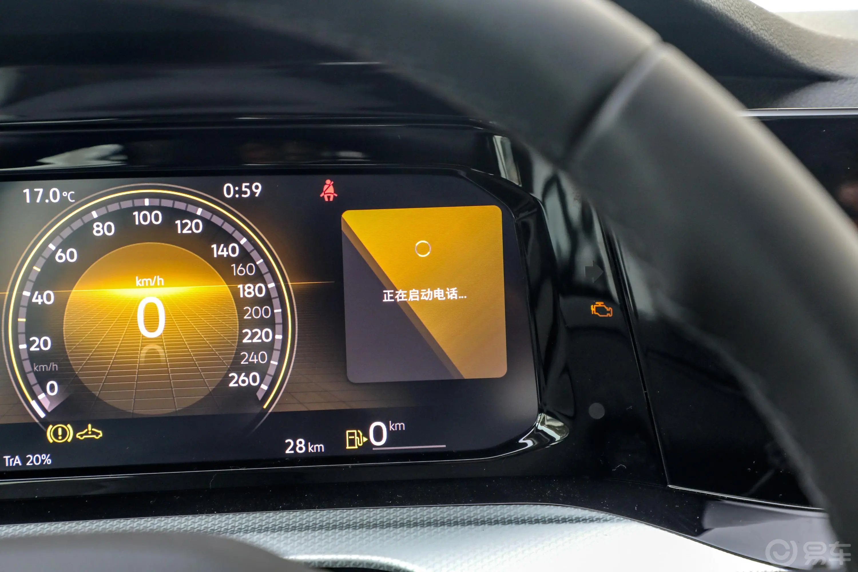 高尔夫280TSI 双离合 Pro型内饰