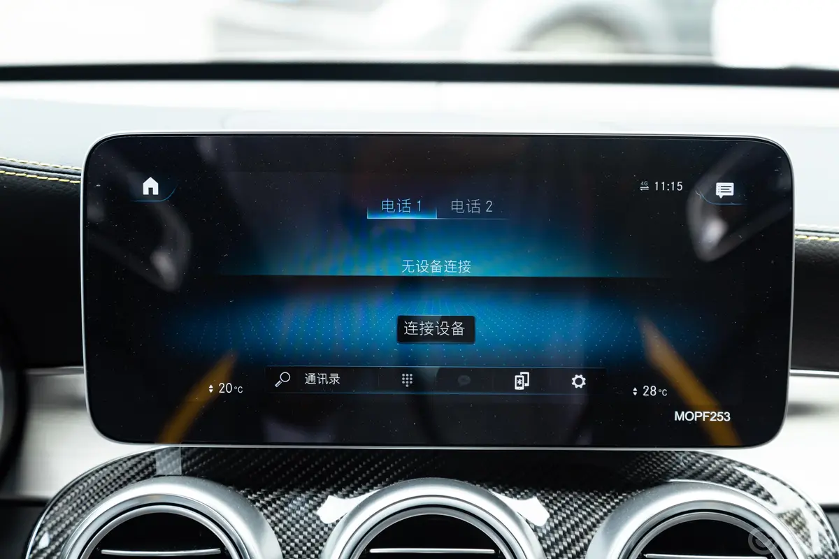 奔驰GLC轿跑 AMGAMG GLC 63 S 4MATIC+ 轿跑SUV车机