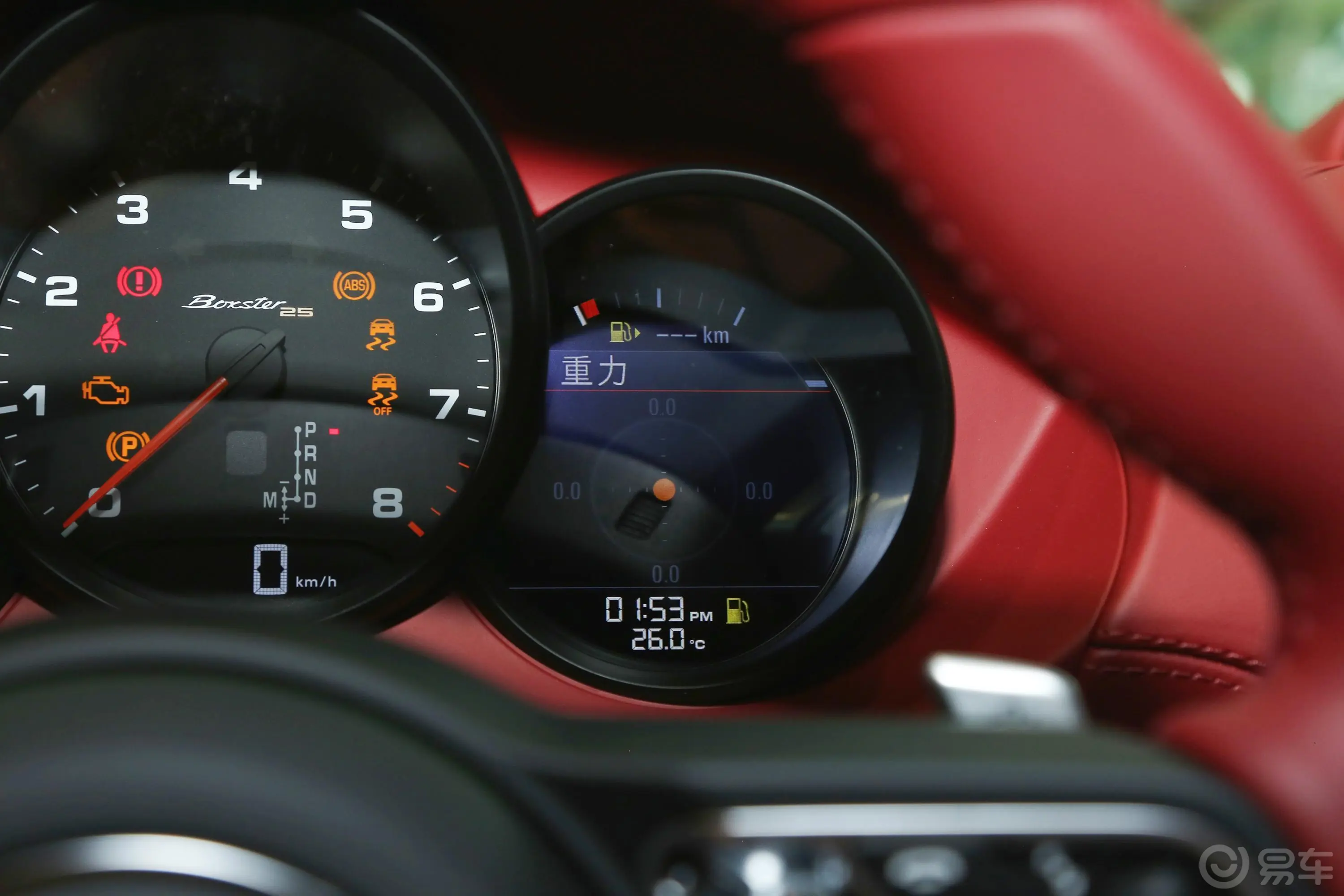 保时捷718Boxster 2.5T 25周年纪念版主驾驶位