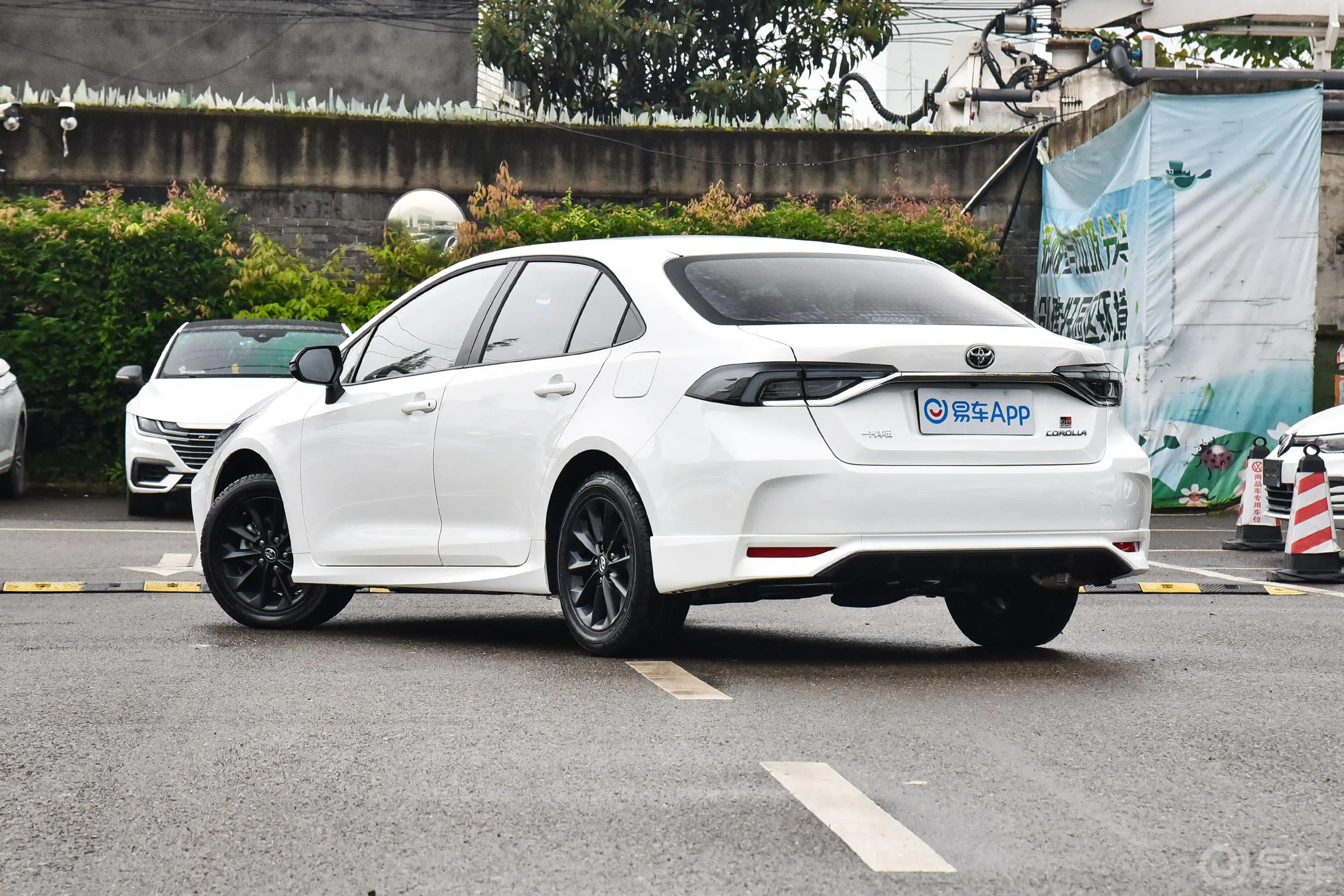 卡罗拉GR 1.5L CVT SPORT运动版侧后45度车头向左水平