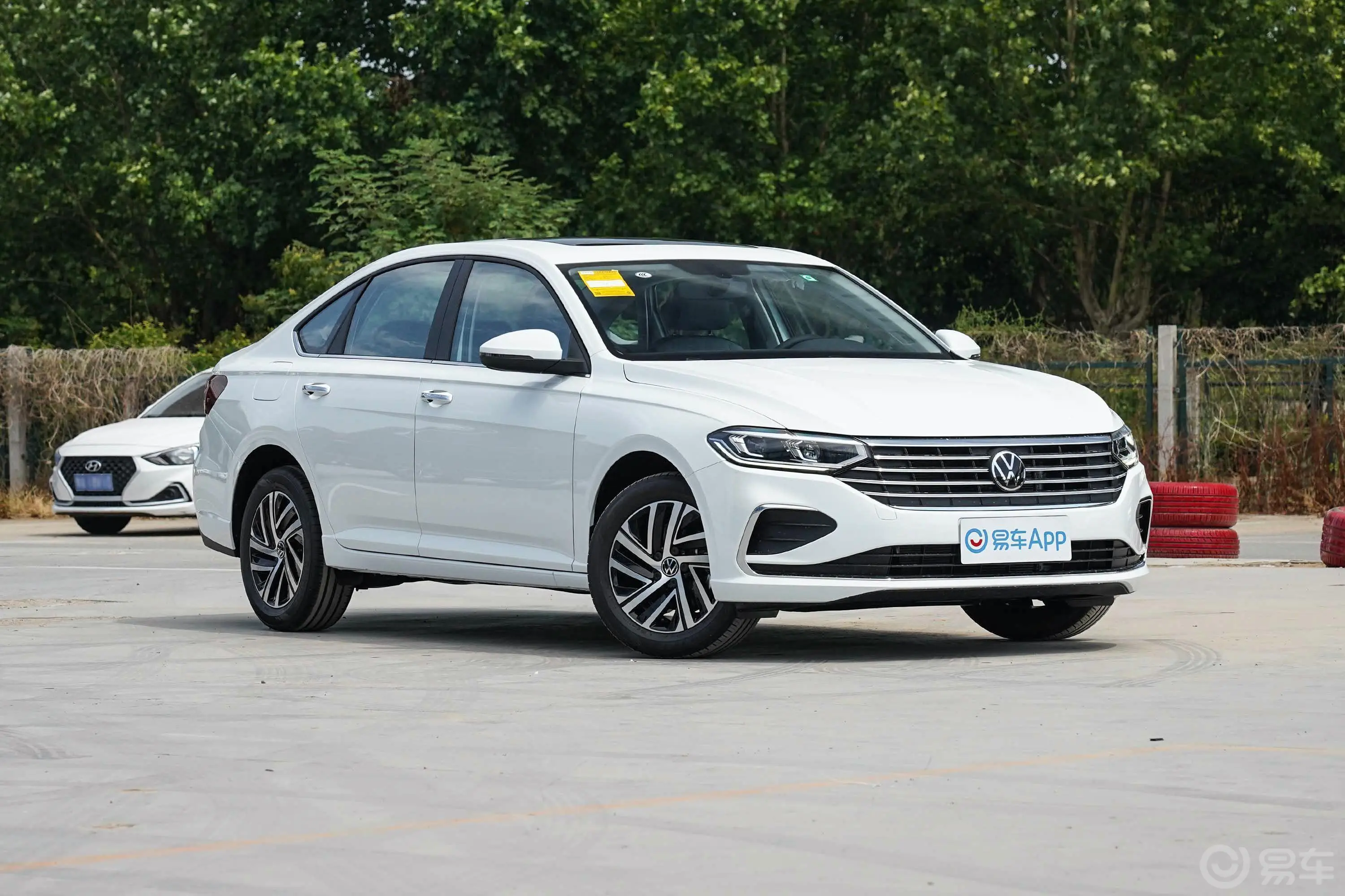 朗逸280TSI 双离合满逸版主驾驶后视镜背面