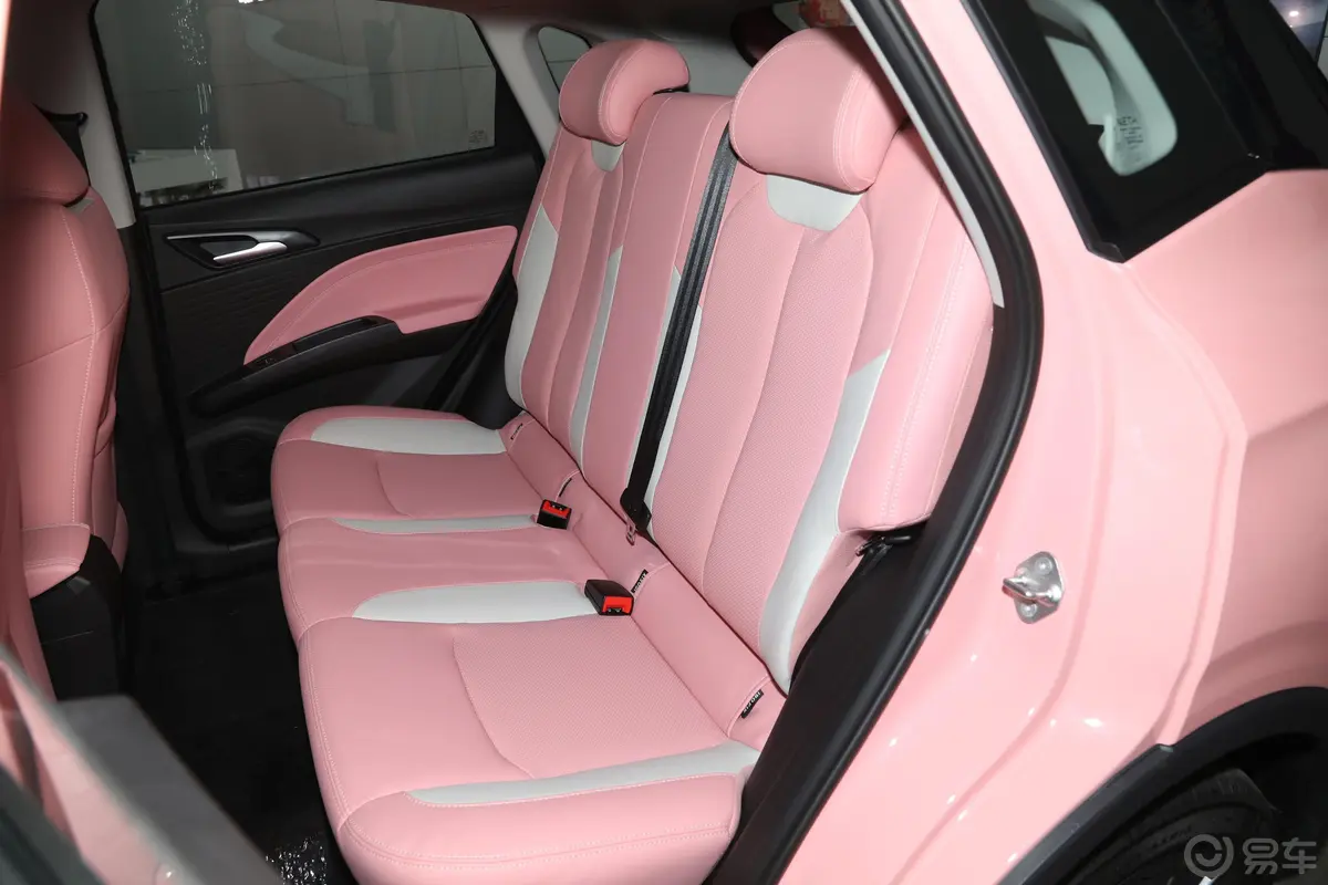 哪吒V潮 400 Lite 粉色定制款 三元锂后排座椅