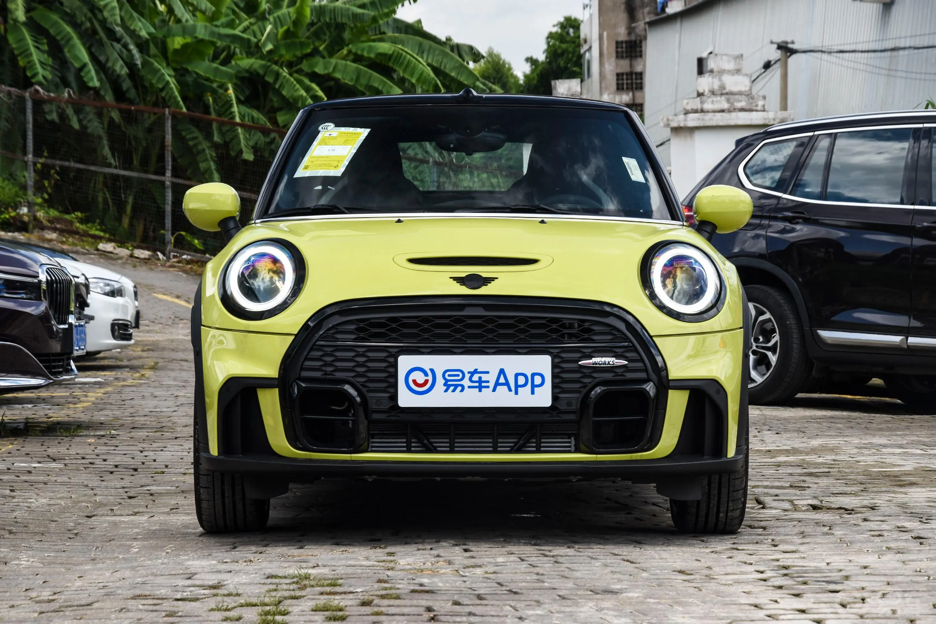 MINI CABRIO2.0T COOPER S CABRIO 赛车手正前水平