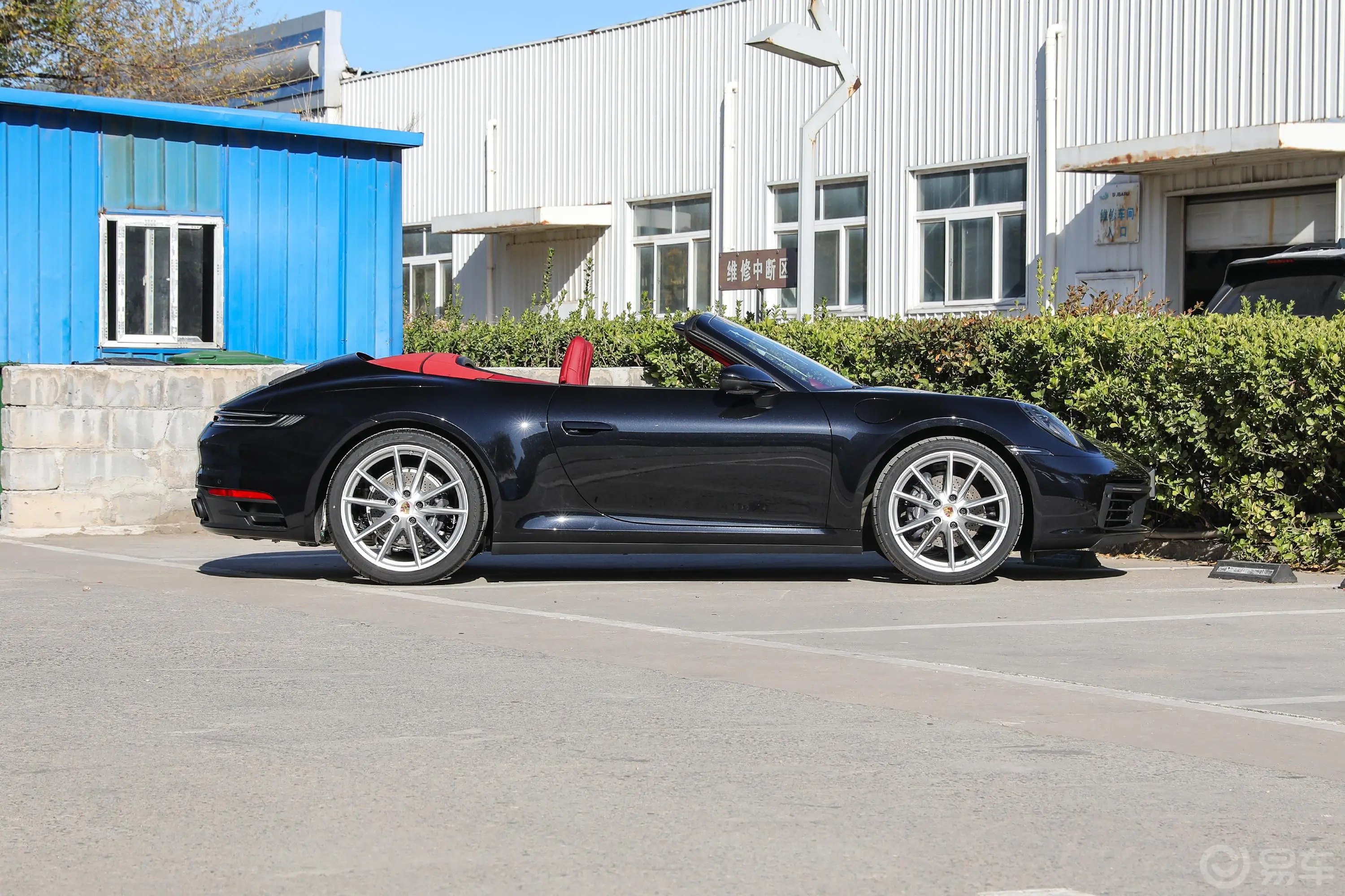 保时捷911Carrera Cabriolet 3.0T敞篷状态