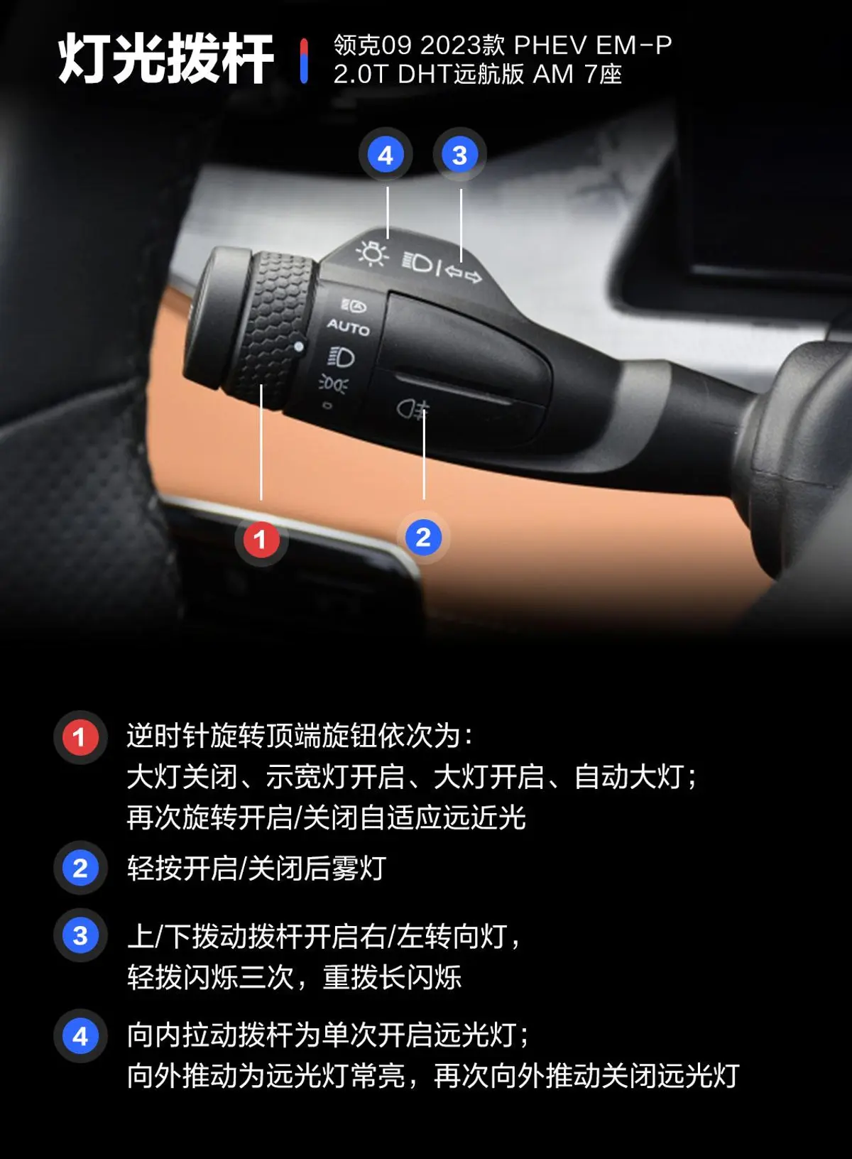 领克09 PHEVEM-P 2.0T 190km 远航版AM 7座