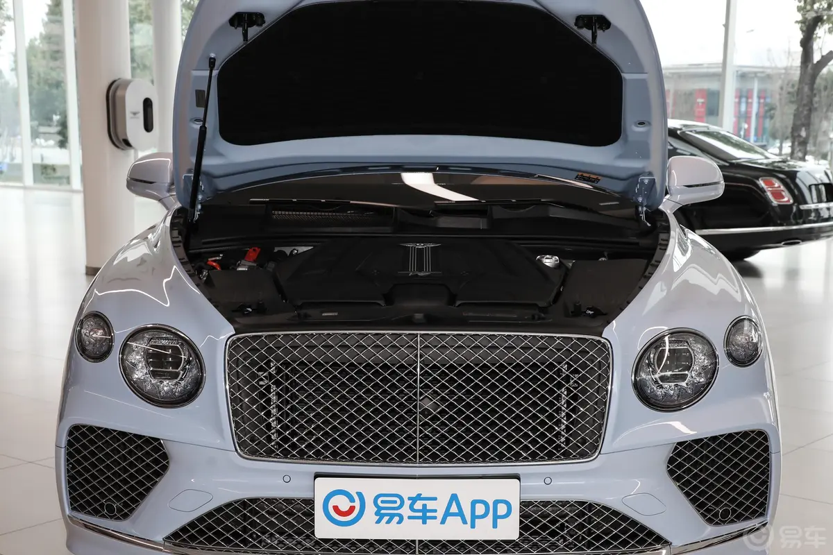 添越4.0T V8发动机舱整体