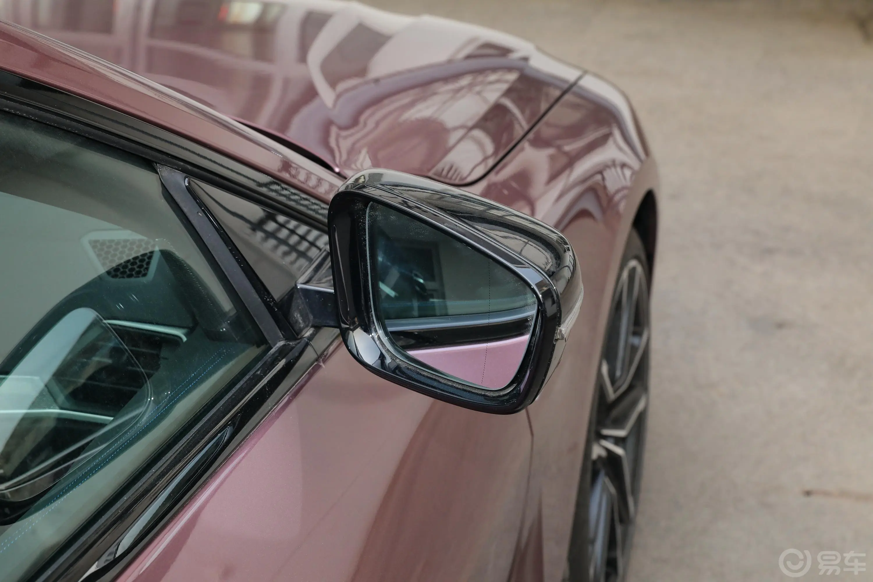 宝马4系双门轿跑车 430i 天鹅绒兰花紫特别版外观细节