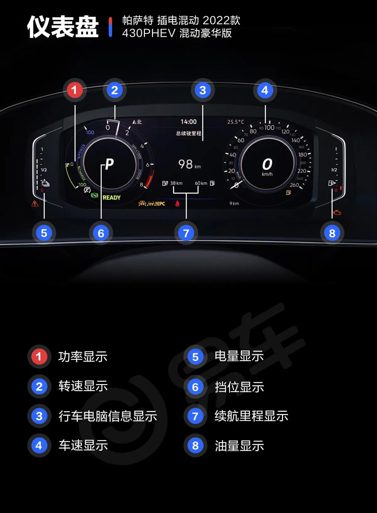 帕萨特 插电混动430PHEV 混动豪华版