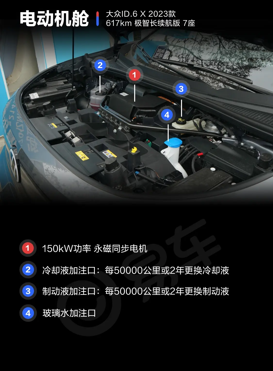 ID.6 X617km 极智长续航版 7座