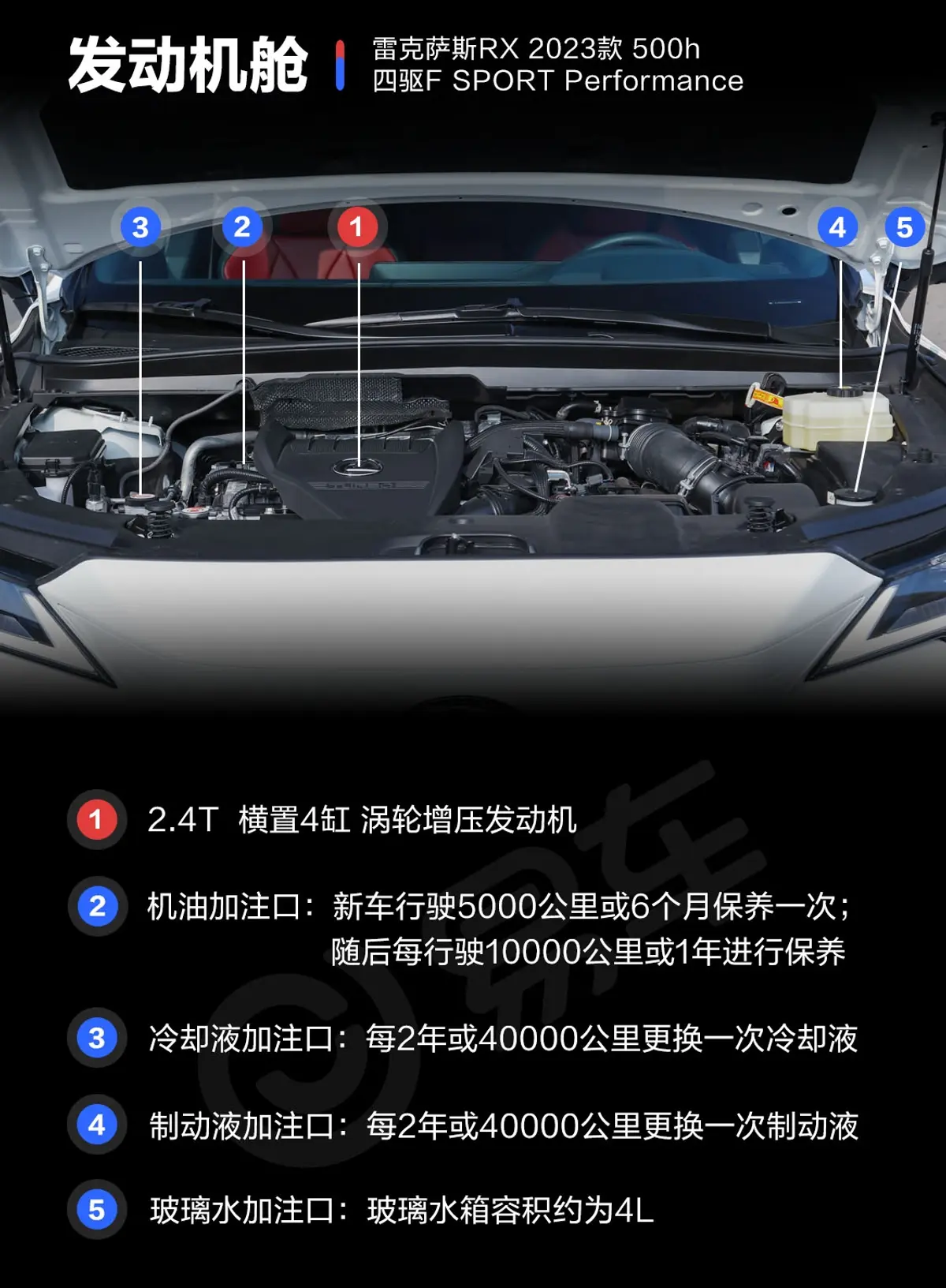 雷克萨斯RX500h 四驱F SPORT Performance