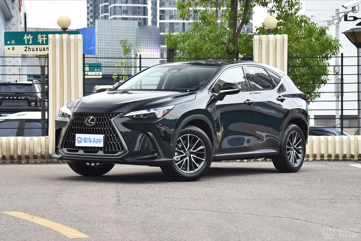 雷克萨斯NX260 两驱创悦版侧前45度车头向左水平