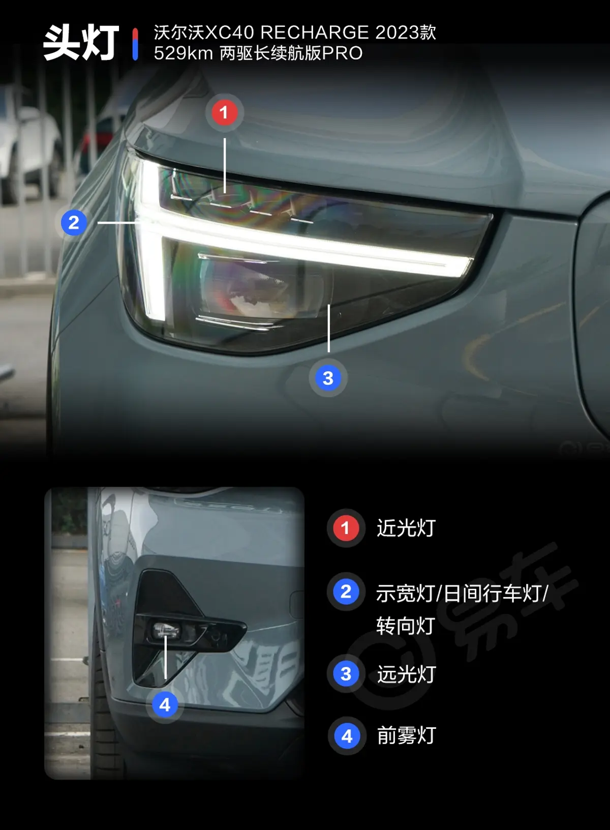 沃尔沃XC40 RECHARGE529km 两驱长续航版PRO