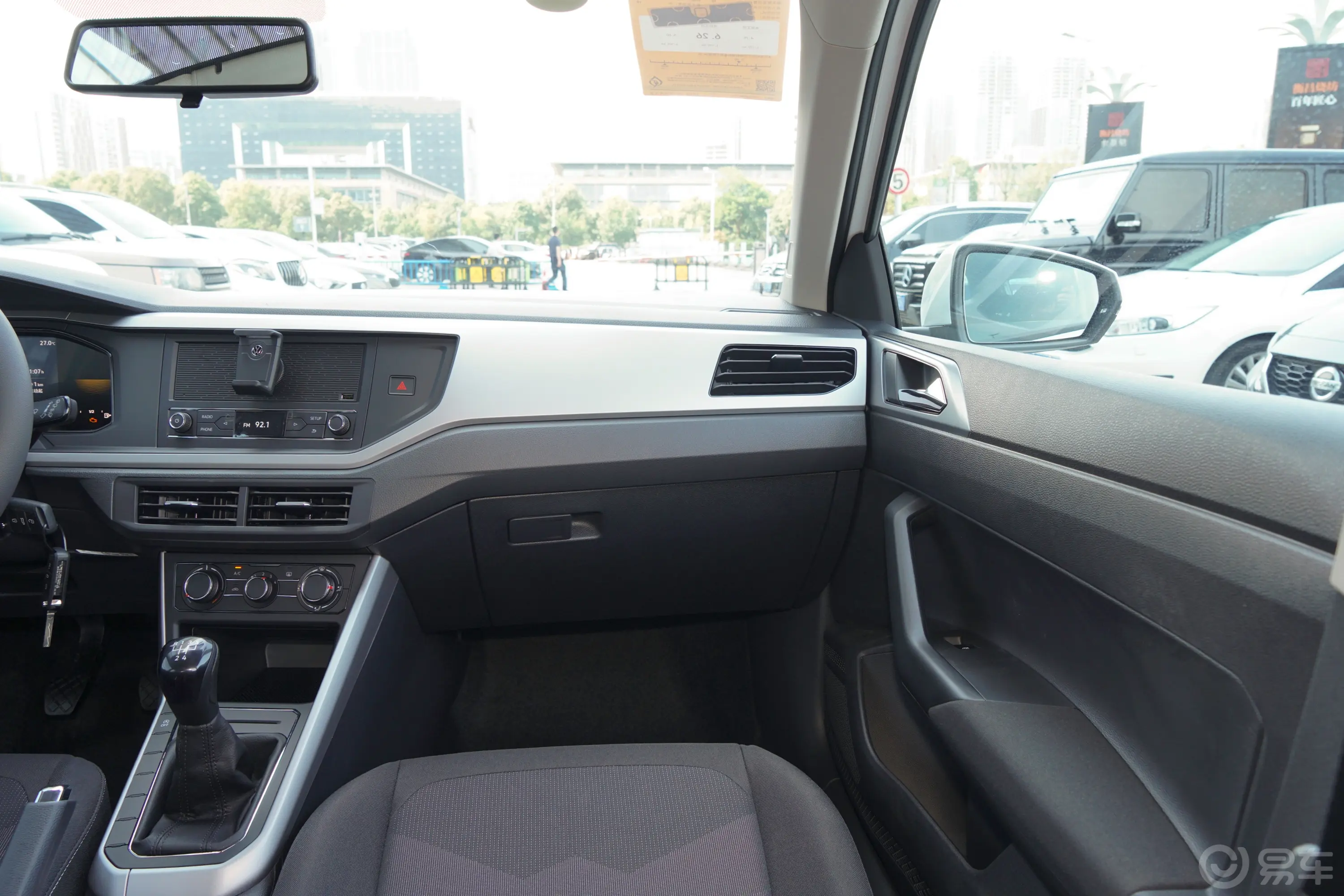 Polo改款 Plus 1.5L 手动纵情乐活版副驾驶位区域