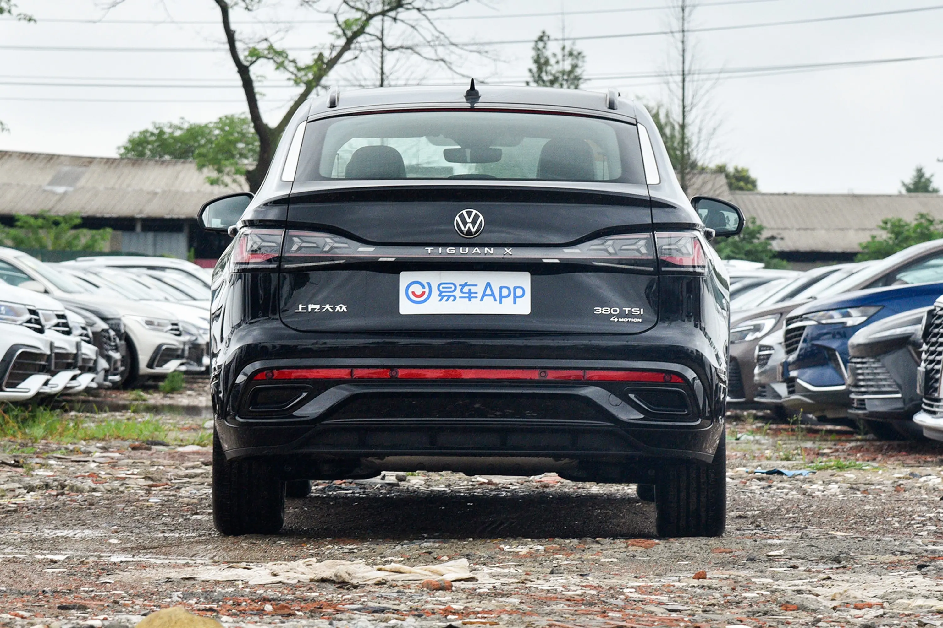 途观X改款 380TSI 四驱旗舰版正后水平