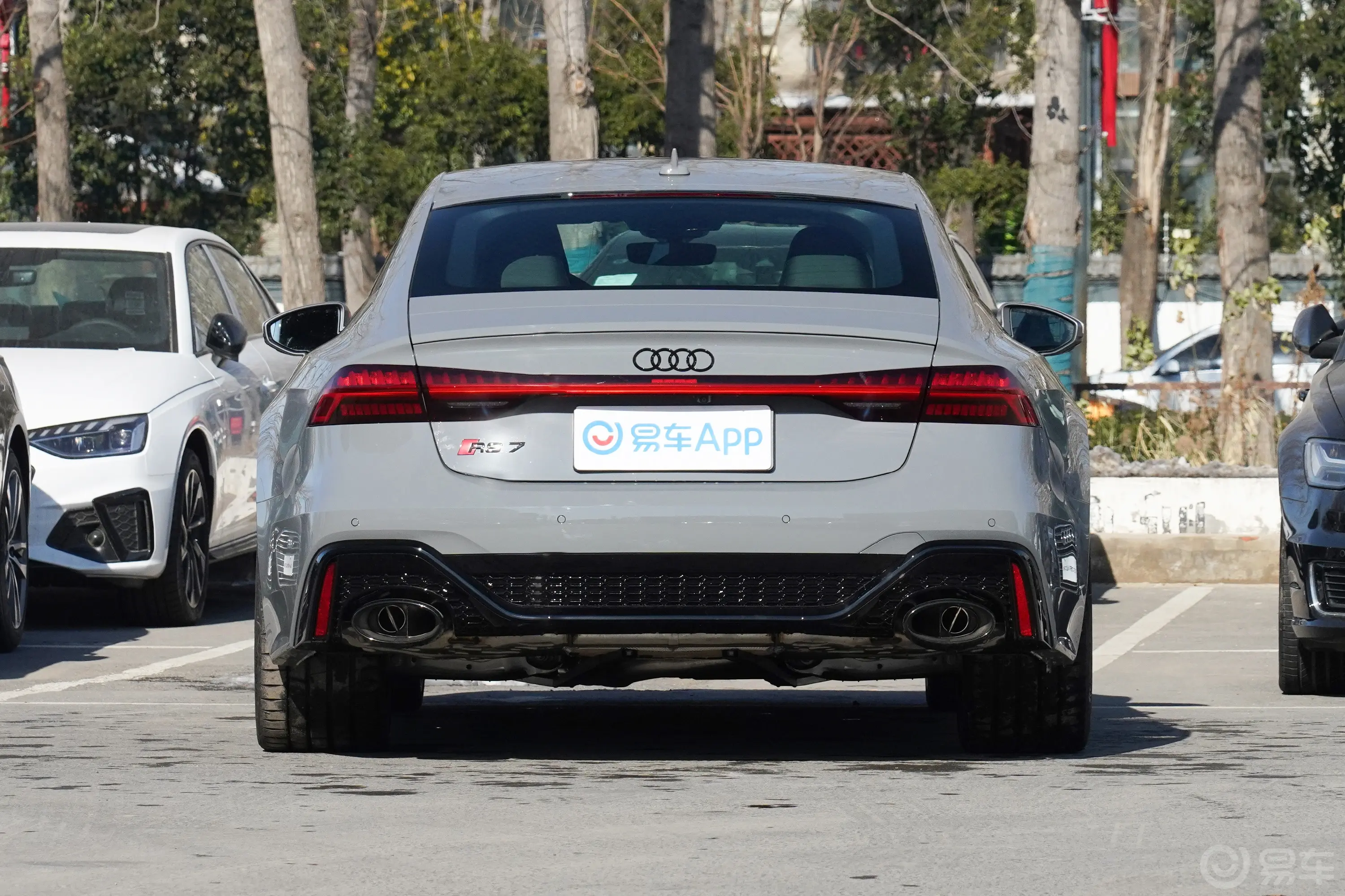 奥迪RS 74.0T Sportback Performance正后水平